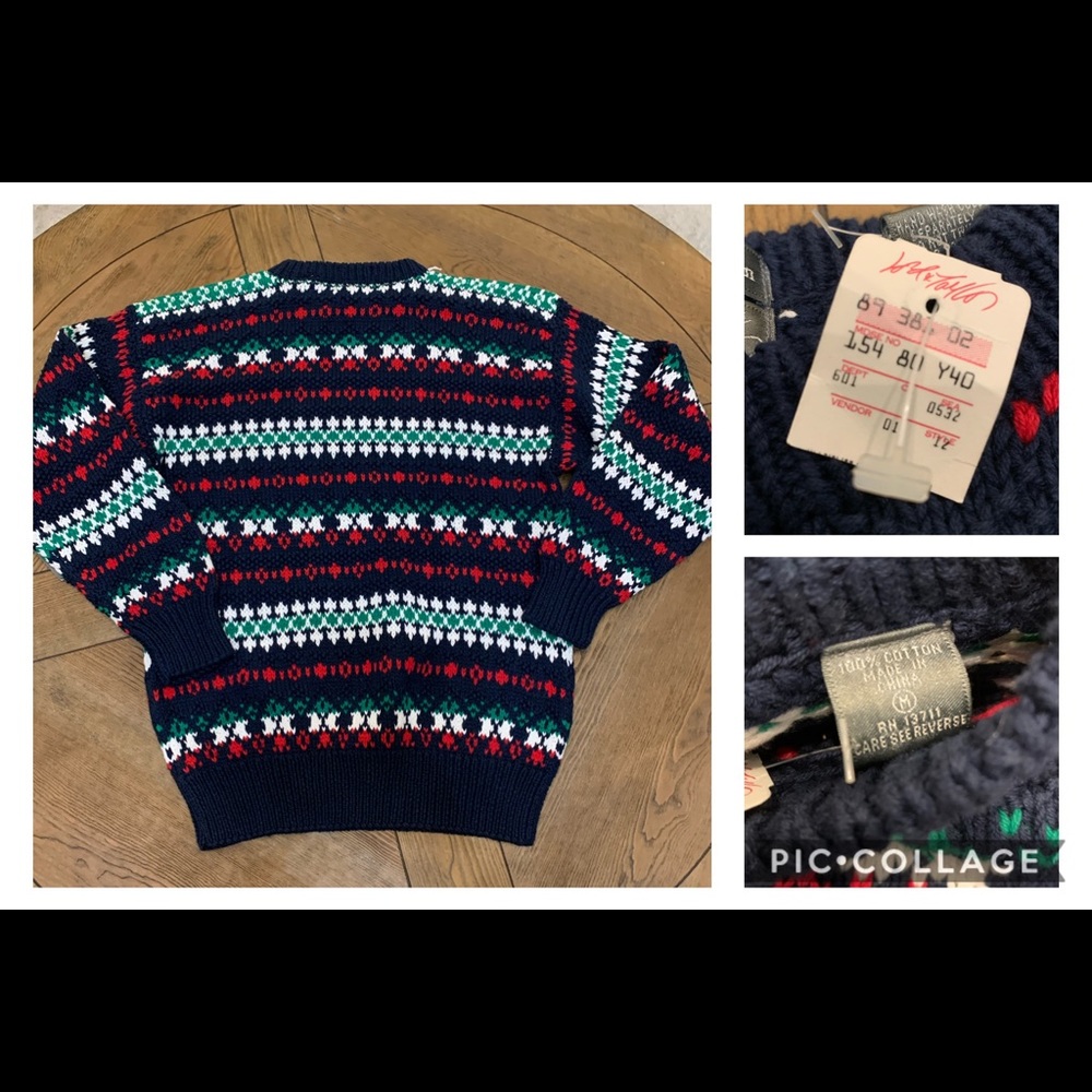 New with tags Lord and Tylor knitted sweater.